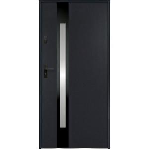 Vchodové dveře Temida S68 90P Antracit 90P/2Z/012/07/OZ obraz