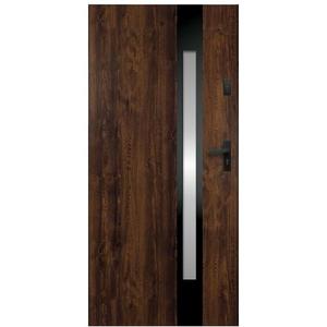 Vchodové dveře Temida S68 90P Ořech 0P/2Z/012/09/OW obraz