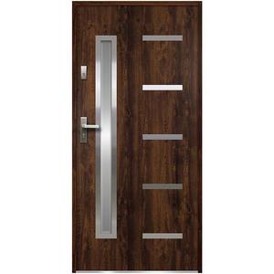 Vchodové dveře Juventus P55 90P Ořech 90P/011/01/OZ obraz