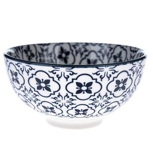 Porcelánová miska 12x5.5x12cm barvitý obraz