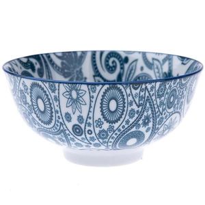 Porcelánová miska 12x5.5x12cm modrá obraz