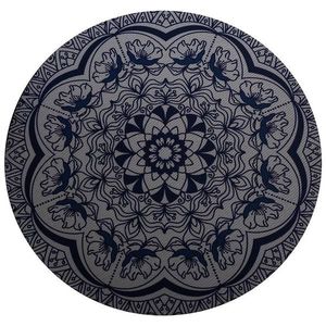 Plastové prostírání 38x0.3x38 cm modrá, bílá obraz