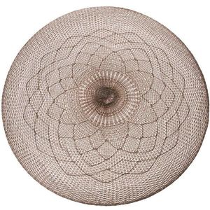 Plastové prostírání 38x0.3x38 cm hnědá obraz