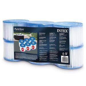 Filtrační kartuše Intex S1 pro vířivky spa 6 ks 29011 obraz