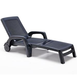 Zahradní lehátko Miami Graphite obraz