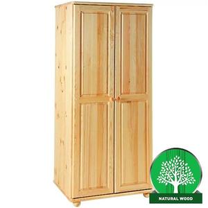 Skříň Merkury 80x190x60 cm Borovice obraz