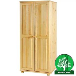 Skříň Merkury 80x190x60 cm Borovice obraz