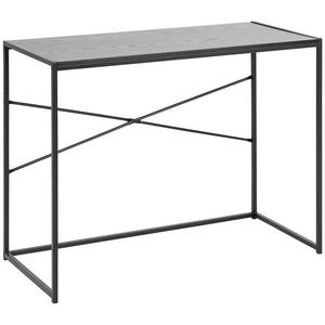 Psací Stůl ash black 75x100x45 obraz