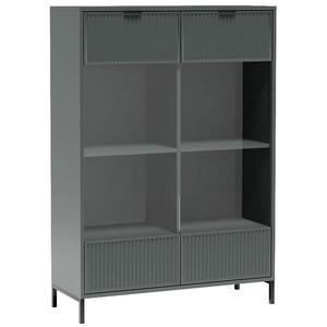 Vitrína Link A Styles Ls5 Stone Green 150x104, 8x40, 6 cm obraz