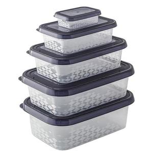 Sada 5 dóz Ori box obdelník 0.1l+0.5l+1l+1.5l+1.75 antracit obraz