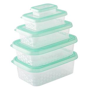 Sada 5 dóz Ori box obdelník 0.1l+0.5l+1l+1.5l+1.75 23x9x16 cm obraz