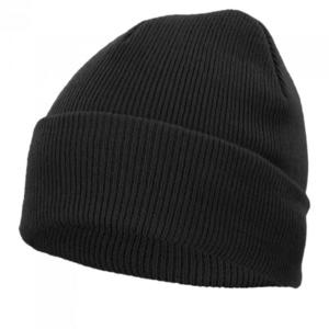 Pletená čepice černá obraz