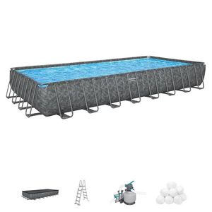 Bazen rámovy obdélníkový APX 9, 56 x 4, 88 x 1, 32m 561KJ obraz