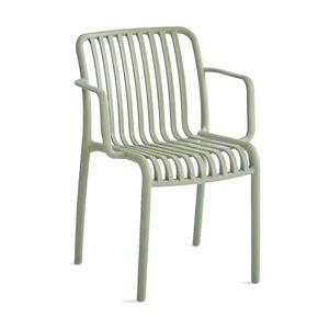 Plastová židle zelená 76x54, 5x54 cm obraz