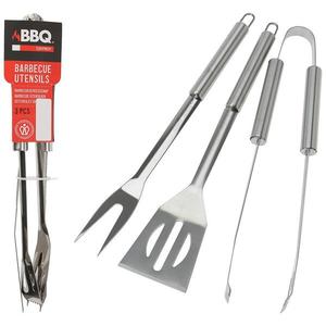 Sada grilovacího nářadí 3 ks 7, 5x5x37 cm obraz