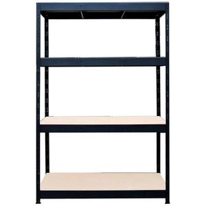 Kovový zásuvný regál Nero III 180x160x60 cm – 4 police/300 kg obraz