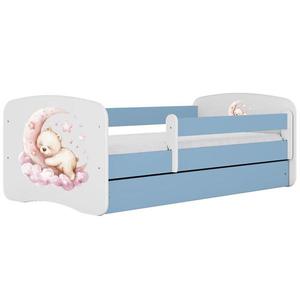 Dětská postel Babydreams+SZ modrá 80x160 obraz