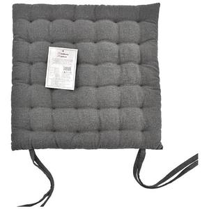Podsedák na židli 40x40 cm tmavě šedý obraz