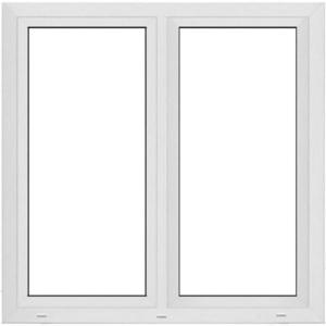 Okno symetrické 146, 5x143, 5 bílá/3-panely obraz