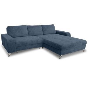 Rohová sedaci soúprava Wenus P Bellini 18 modrá obraz