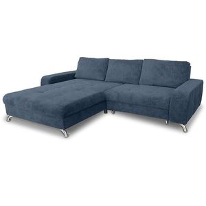 Rohová sedaci soúprava Wenus L Bellini 18 modrá obraz