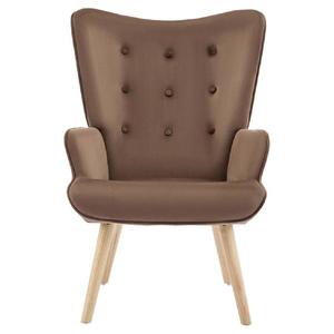 Křeslo Nicol hnědá obraz
