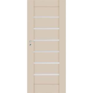 Interiérové dveře Prestige PU 02 80L béžový kašmír PP Premium obraz