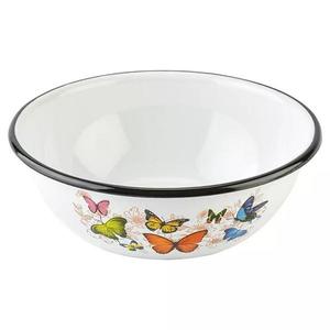 Smaltovaná miska 2, 5 l Motýli obraz