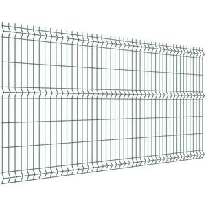 PLOTOVÝ PANEL 3D 1230X2500CM, DRÁT 4, 0MM - ZELENÝ, RAL6005 obraz