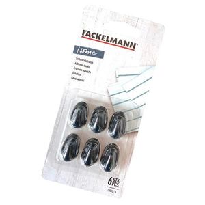 Háčky samolepící 2, 5cm black 20503 obraz