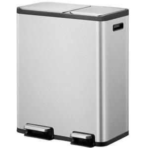Odpadkový koš Eko Ecocasa 30+20l inox mat 912850 obraz