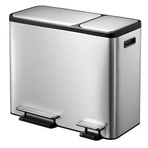 Odpadkový koš Eko Ecocasa 15+15+15l inox mat 912846 obraz