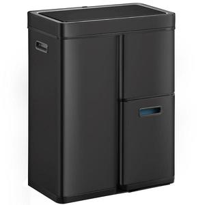 Odpadkový koš Eko Mirage plus 30+15+15l černý 933860 obraz