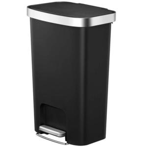 Odpadkový koš Eko Hana 50l černý 625550 obraz