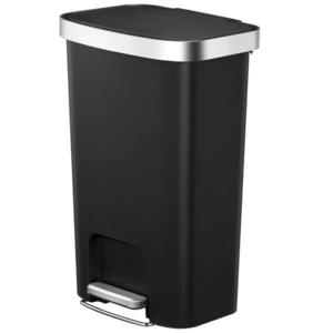 Odpadkový koš Eko Hana 25+25l černý 625550 obraz