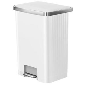 Odpadkový koš Eko Hanna 70l bílý 638870 obraz