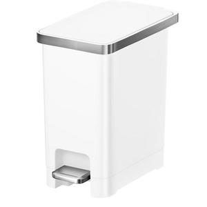 Odpadkový koš Eko Hana slim 10l bílý 637710 obraz