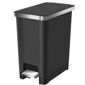 Odpadkový koš Eko Hana slim 10l černý 637710 obraz