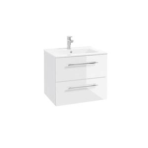 Skříňka s umyvadlem Inga 60 bílý obraz