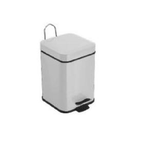 Odpadkový koš 3l bílý náměstí MUTI-WHT obraz