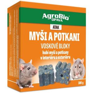 Atak myši a potkani - voskové bloky 300 g obraz