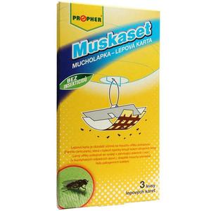 Muskaset - lepová karta 3 ks obraz