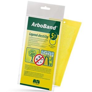 Pm lepové desky žluté arboband - 5 ks obraz