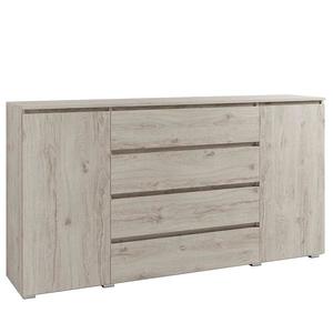 Komoda Cosmo C06 4S2D Dub Oslo obraz