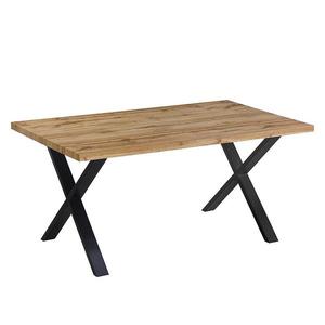 Stůl Idaho 12554 160x90 přírodní/černá obraz