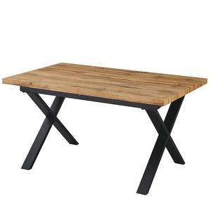 Rozkládací stůl Idaho 12555 140-180x90 přírodní/černá obraz