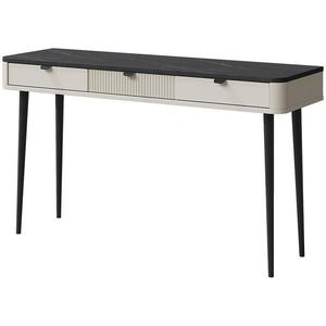 Psací stůl Marly 15 kašmír/šedý kámen obraz