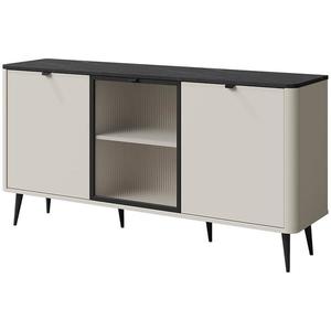 Komoda 160 Marly 7 3d kašmír/šedý kámen obraz