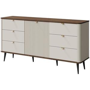 Komoda 160 Marly 9 1d6s ořech/kašmír obraz