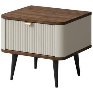 Noční stolek Marly 17 ořech/kašmír obraz